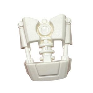 Part 19087 Bionicle Lego Armor Cover (Toa Okoto) in White retired authentic‎